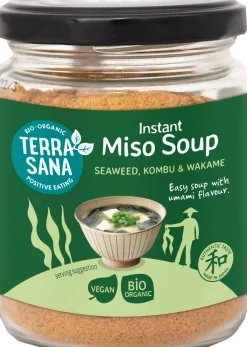 Hot TerraSana Instant miso soep poeder bio