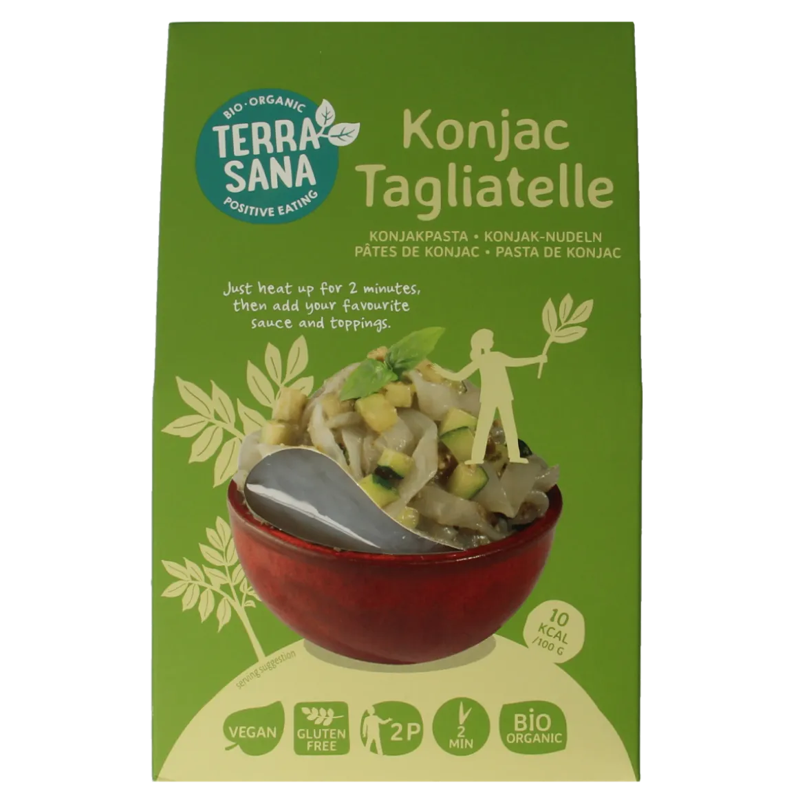 TerraSana Konjac tagliatelle bio