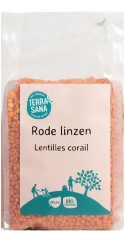TerraSana Linzen rood bio