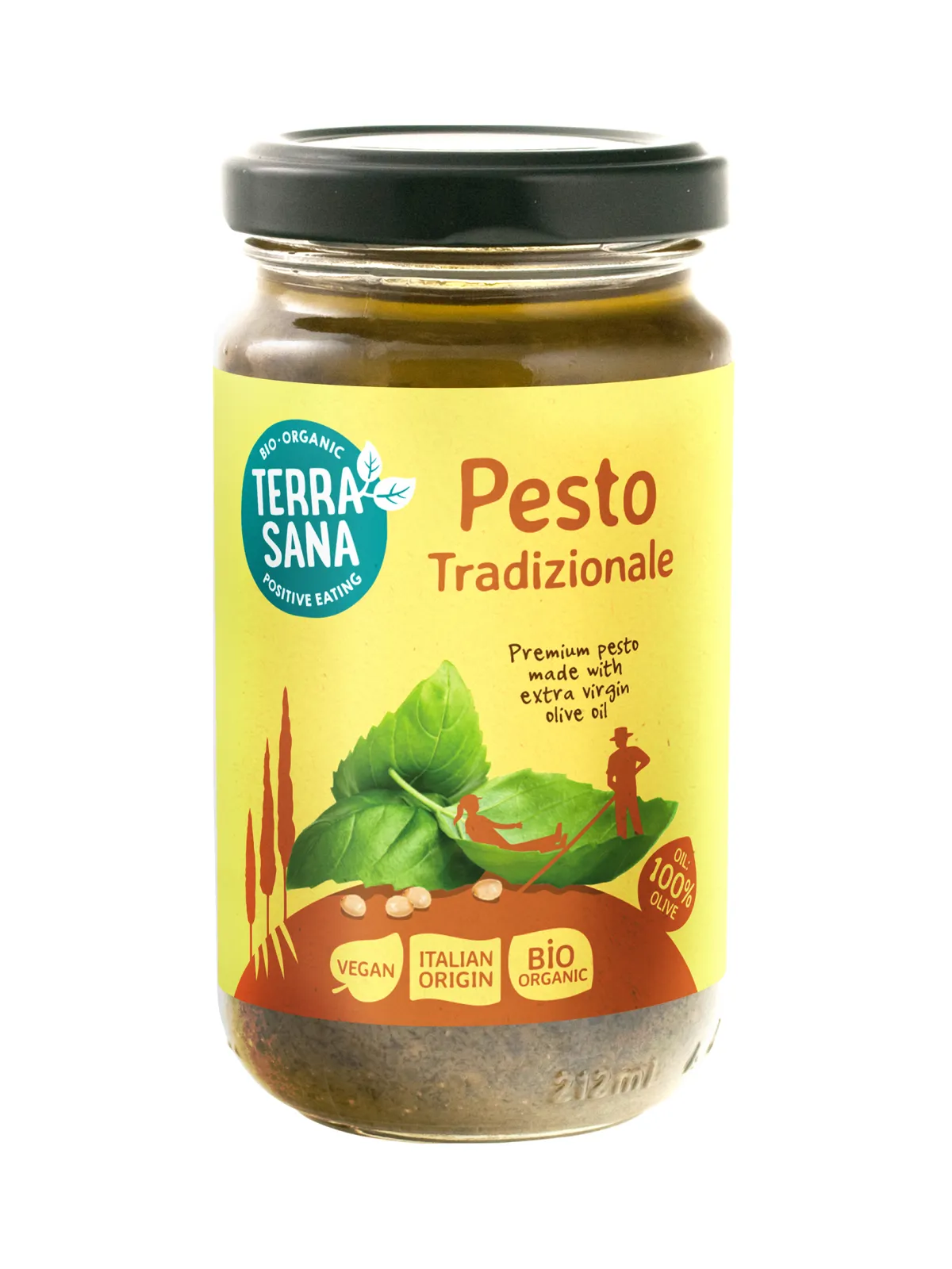 New TerraSana Pesto traditionale bio