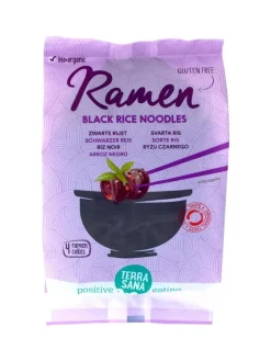 TerraSana Ramen zwarte rijst bio