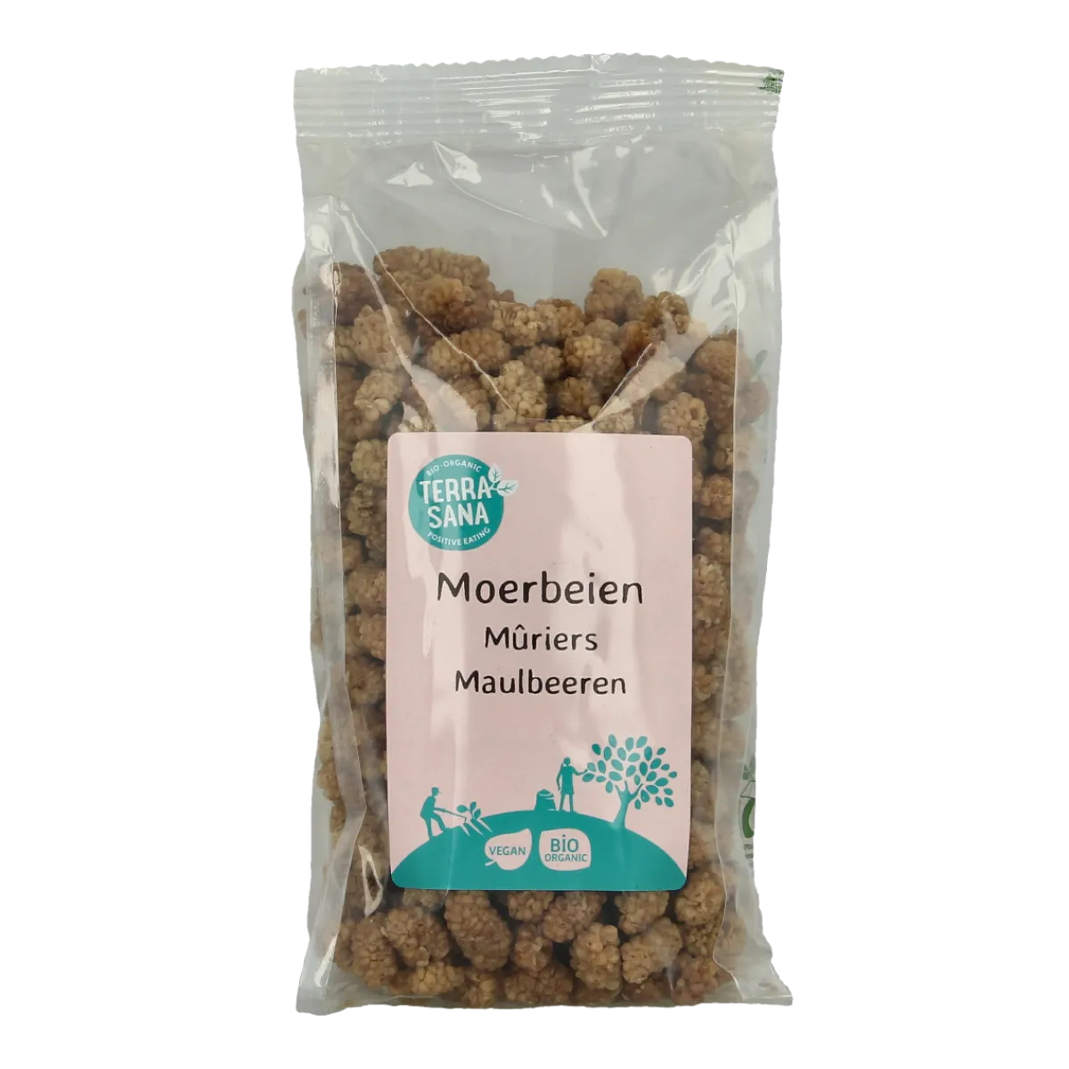 Clearance TerraSana RAW Moerbei bessen wit bio