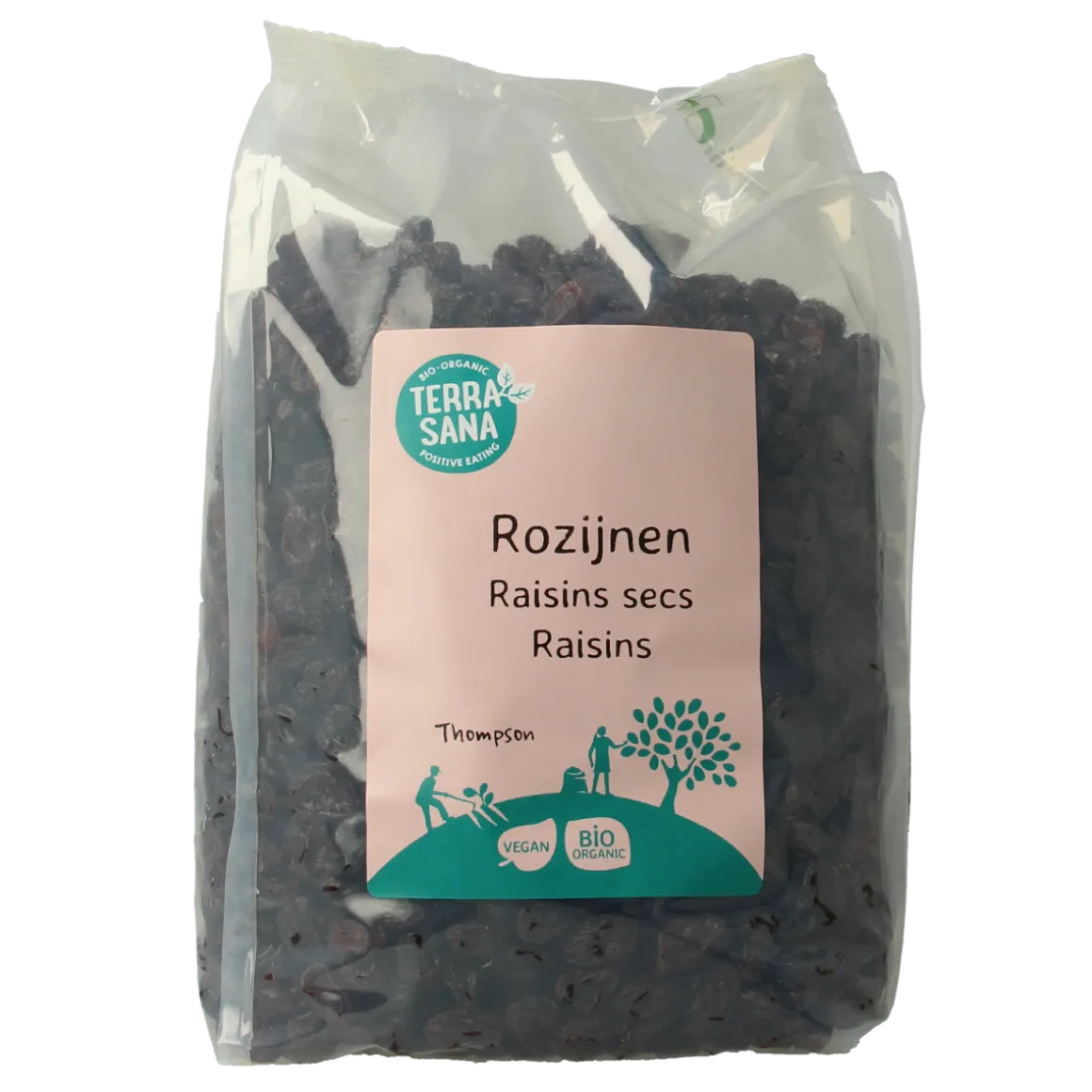 TerraSana RAW Rozijnen blue thompson bio