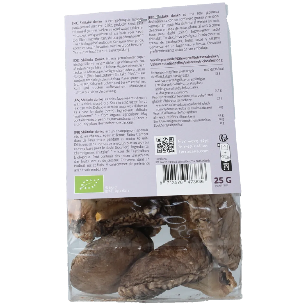 Clearance TerraSana Shiitake donko bio