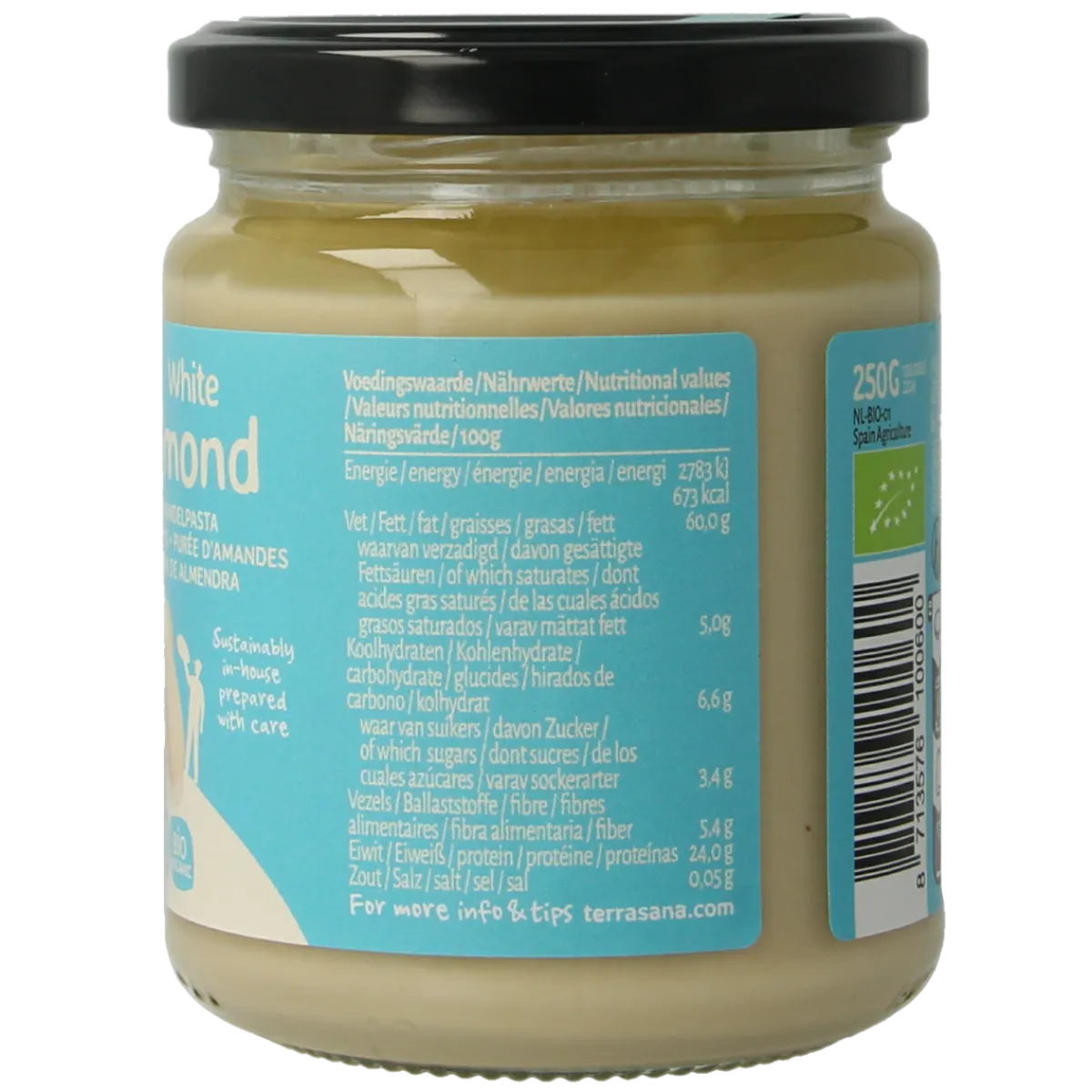 Discount TerraSana Witte amandelpasta bio