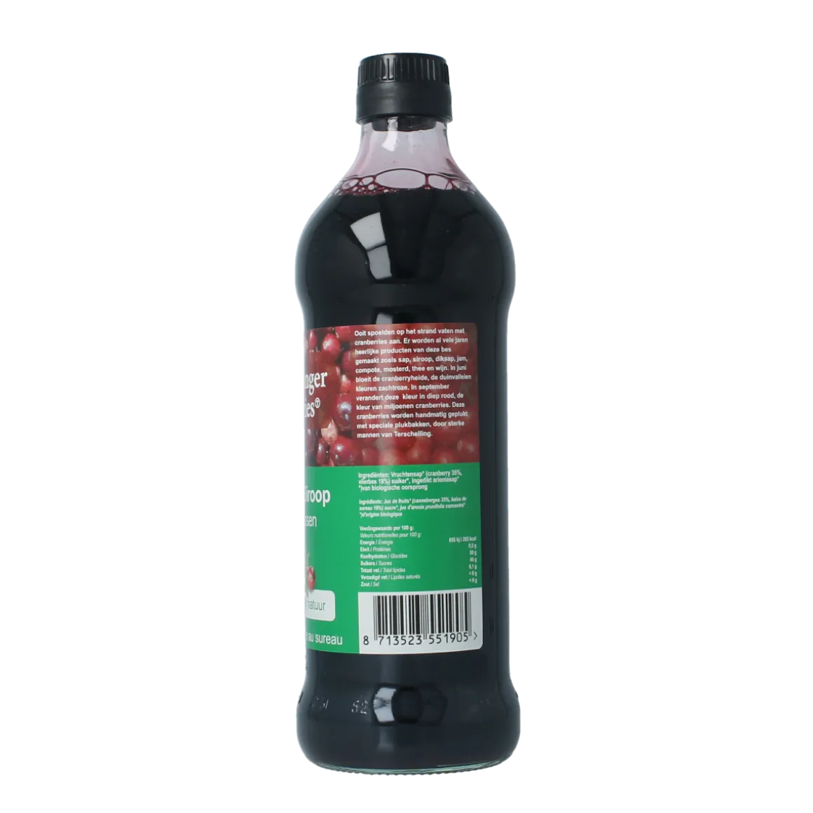 Terschellinger Cranberry-vlierbes siroop bio