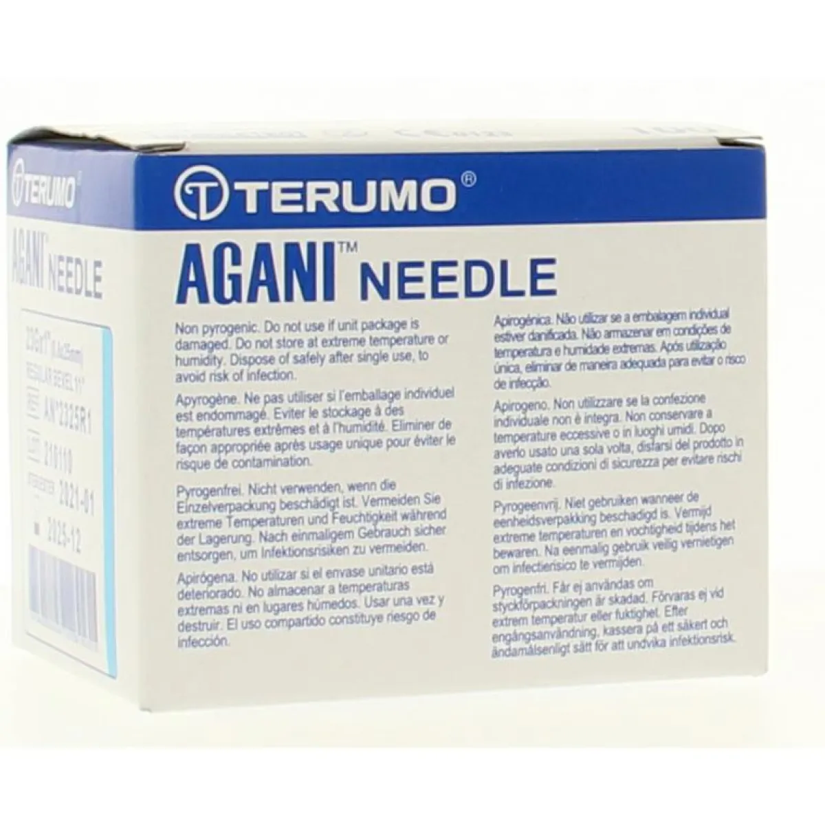 Best Terumo Injectienaald 0.6 x 25mm 23g blauw