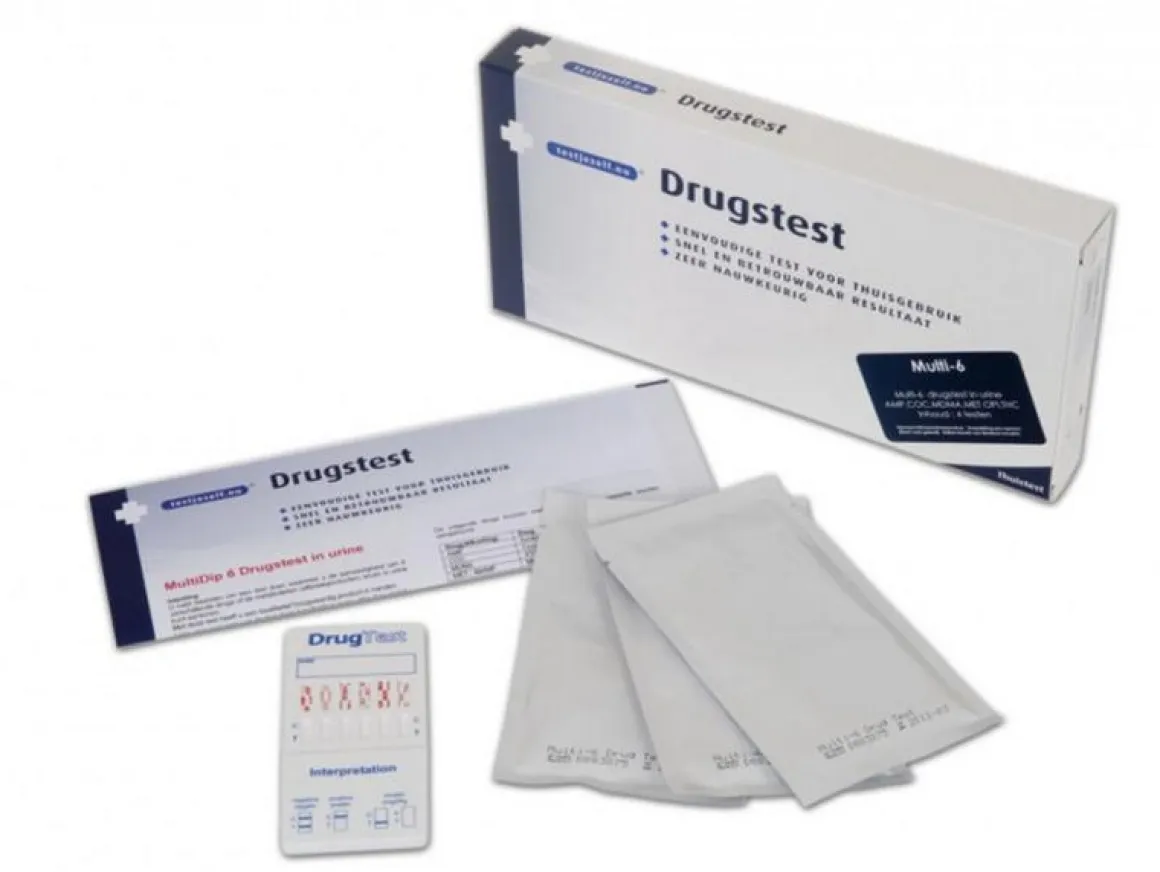 Testjezelf.nu Multidrugtest 6 urine