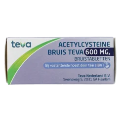 Teva Acetylcysteine 600mg