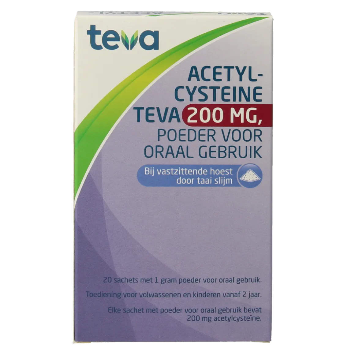 Teva Acetylcysteine 200mg