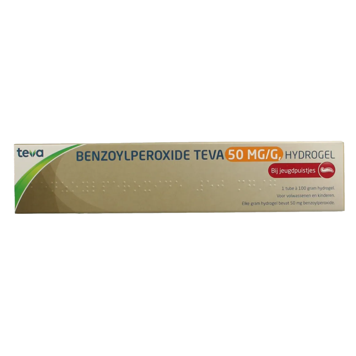 Teva Benzoylperoxide 50mg 5%
