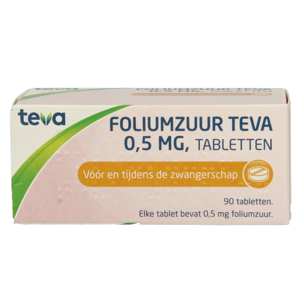 Teva Foliumzuur 0.5mg
