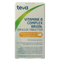 Teva Vitamine B complex bruin los