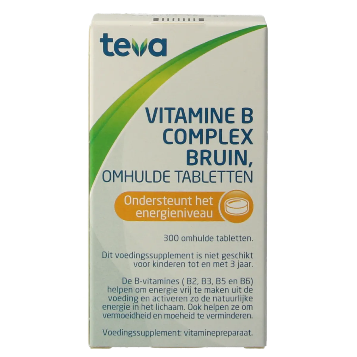 Teva Vitamine B complex bruin los