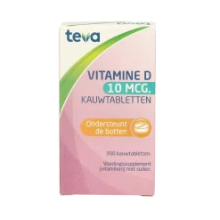 Teva Vitamine D 10 mcg 400IE