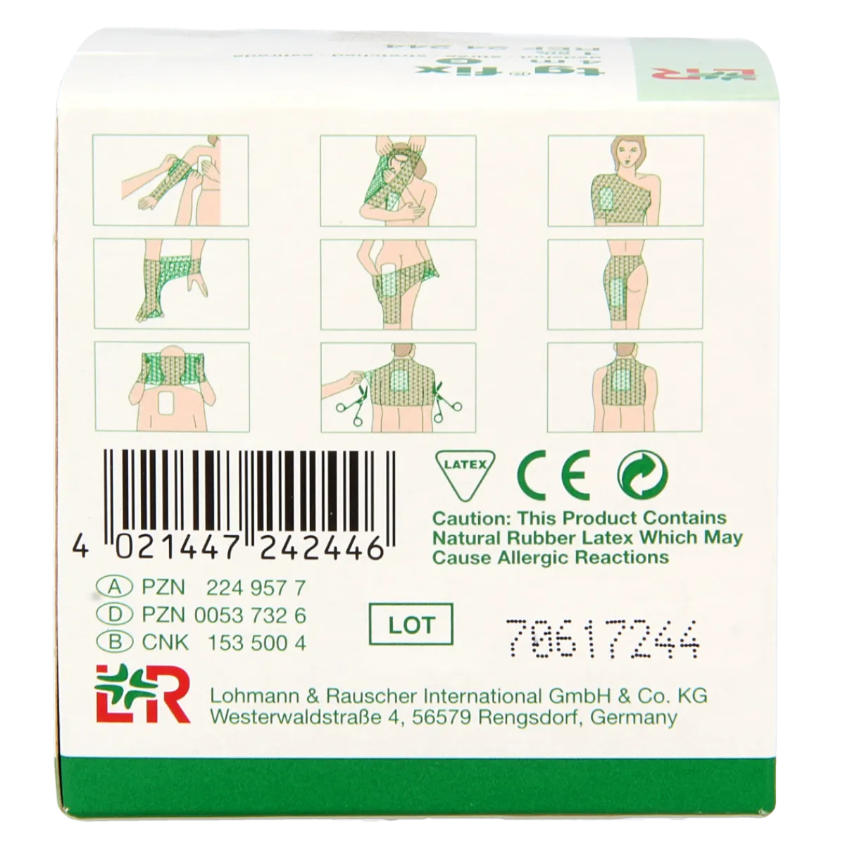 Hot TG Fix netverband E rekbaar 4 meter hoofd/romp/groot