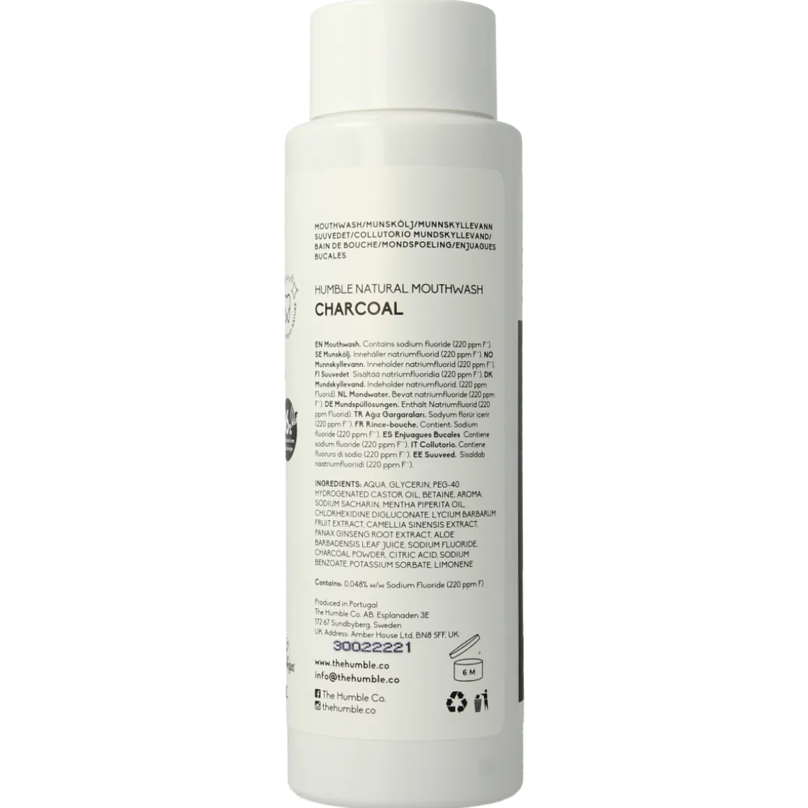 The Humble Co Mondwater Charcoal
