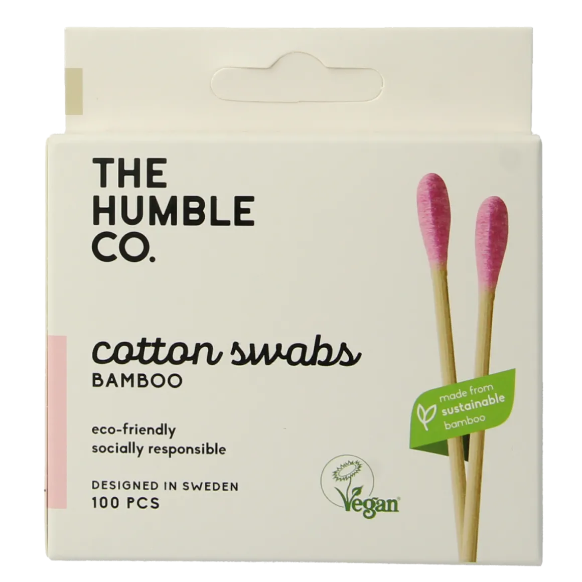 The Humble Co Wattenstaafjes bamboe paars