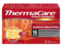 Thermacare Rugpijn verlichting warmte kompres