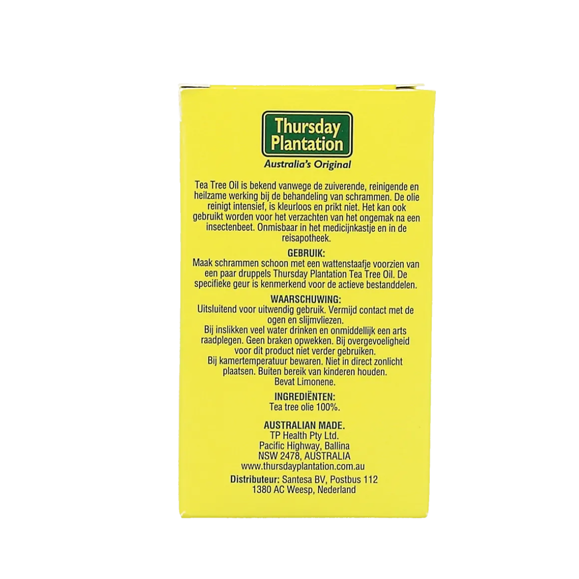Thursday Plant Tea tree oil