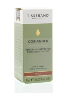 Tisserand Coriander ethically harvested