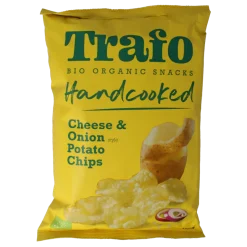 Trafo Chips handcooked kaas & ui bio