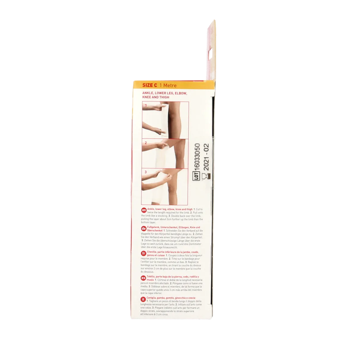 Tubigrip Elastisch buisverband C huid 1545