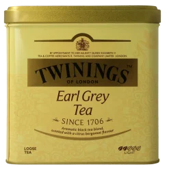 Twinings Earl grey blik