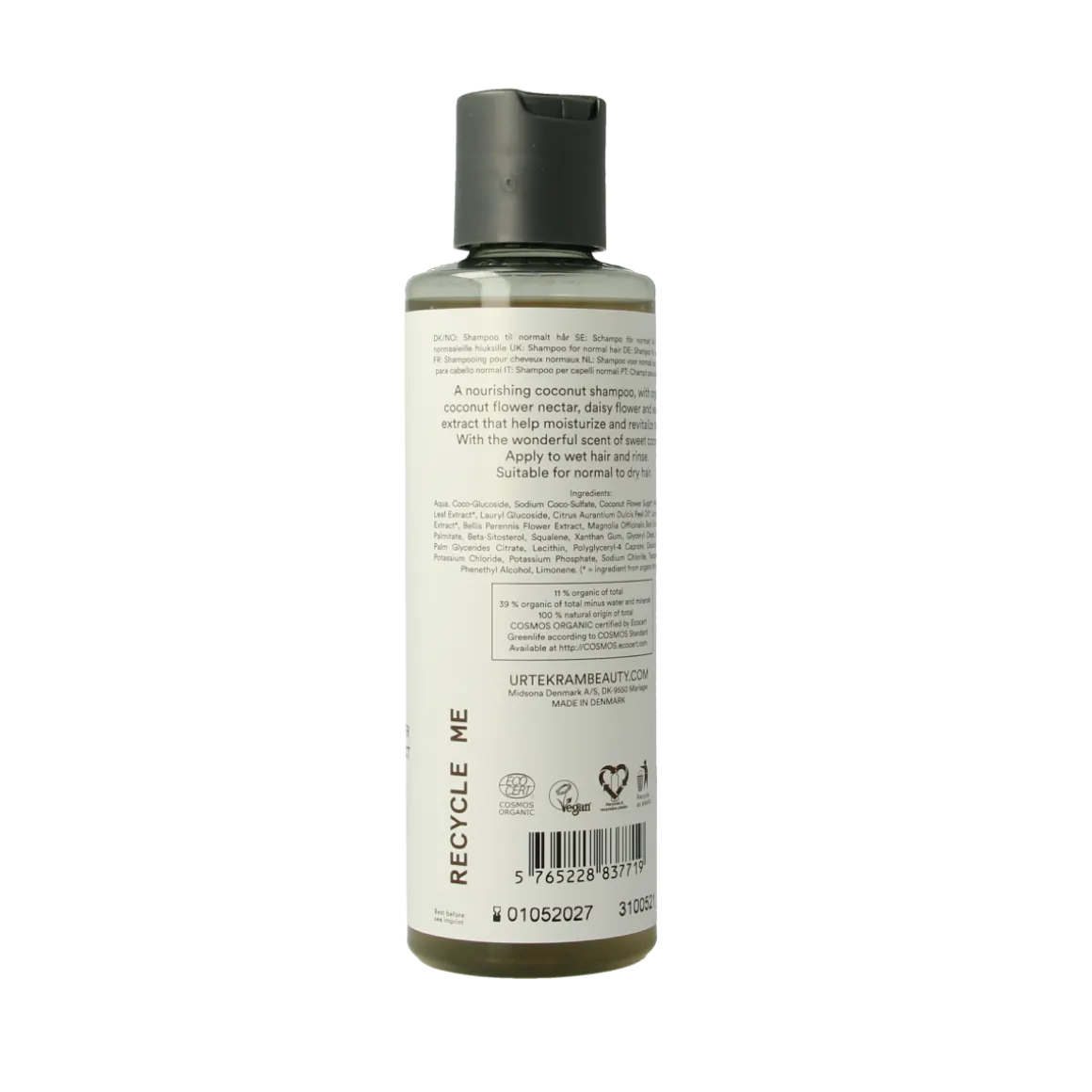 Urtekram Shampoo kokosnoot