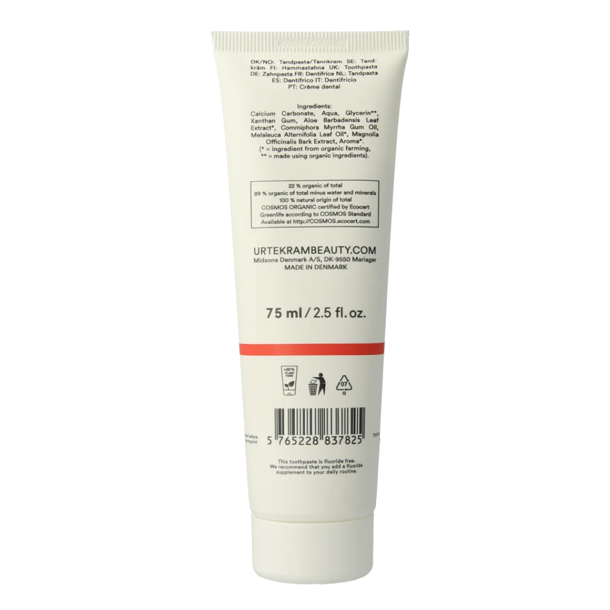 Clearance Urtekram Tandpasta tea tree