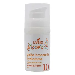 UVBIO Moisturizing tanning gel bio SPF10