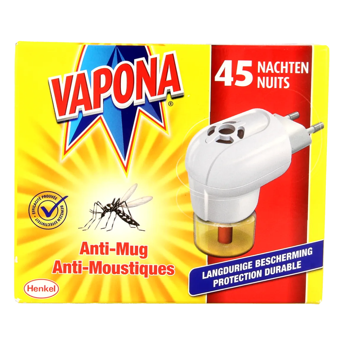 Vapona Anti mug stekker 45 nachten