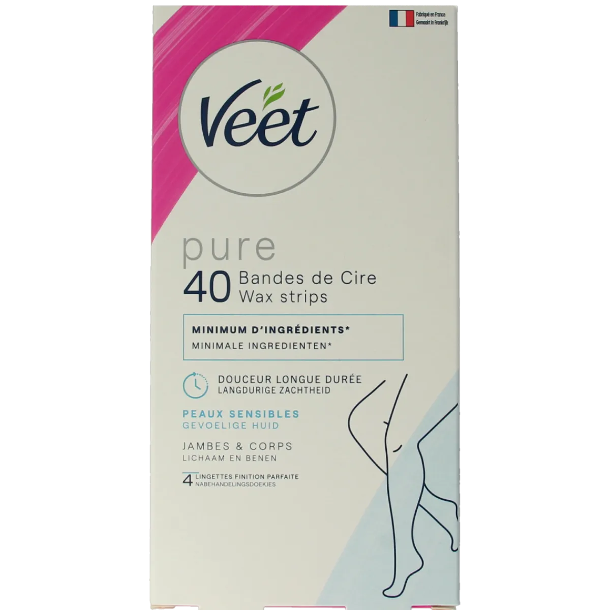 Discount Veet Minima waxstrip benen