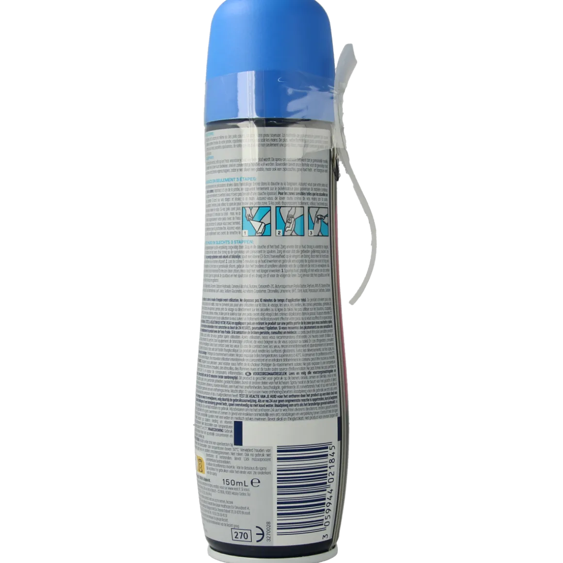 Veet Ontharingsspray gevoelige huid