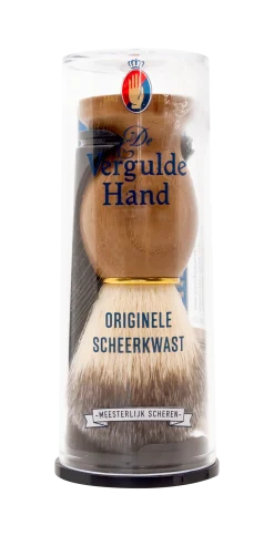 Vergulde Hand Kappersscheerkwast