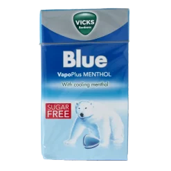 Online Vicks Blue menthol suikervrij box