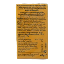 Vicks Citroen menthol suikervrij