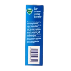 New Vicks Sinex aloe neusspray