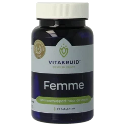 New Vitakruid Femme Hormoonsupport oa Maca & Saffraan