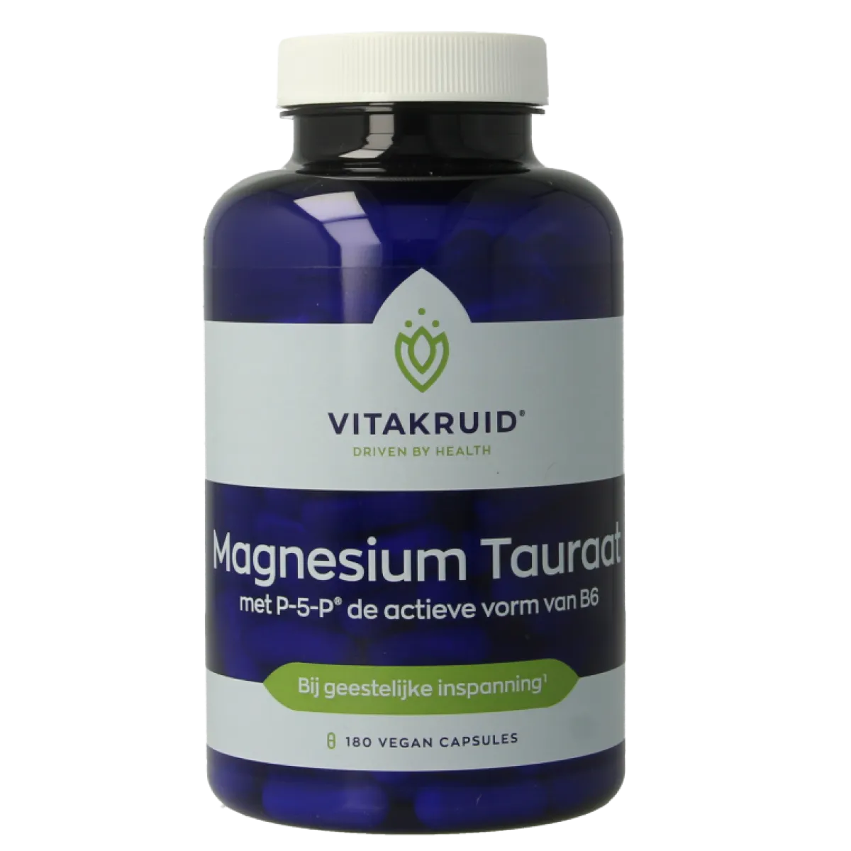 Clearance Vitakruid Magnesium Tauraat met Vitamine B6 (P-5-P)