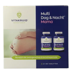 Vitakruid Multi Dag & Nacht Mama 100% Vegan 2 x 90