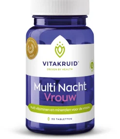 Vitakruid Multi Nacht Vrouw 100% Vegan