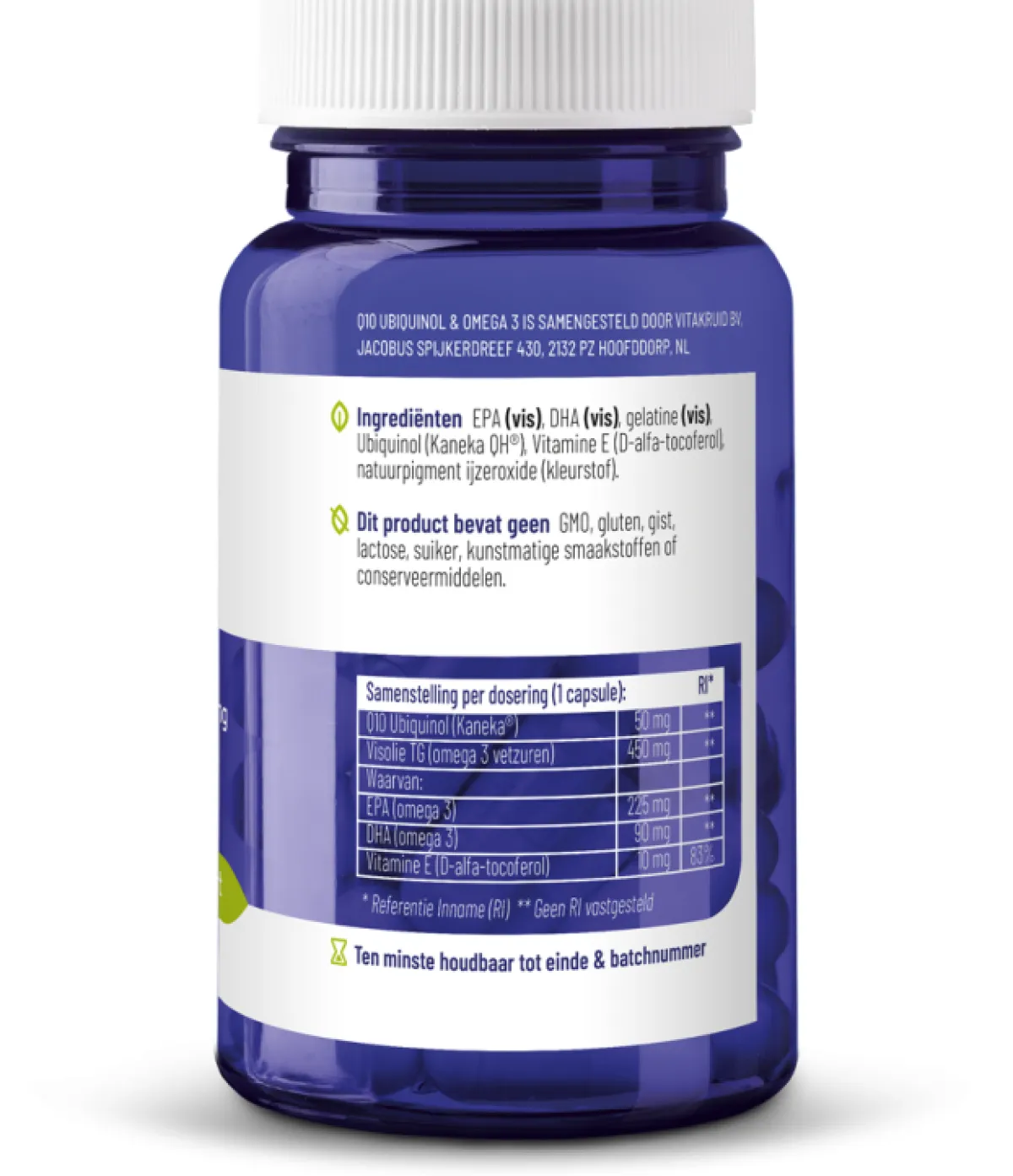 Clearance Vitakruid Q10 Ubiquinol 50 mg & Omega 3 450 TG