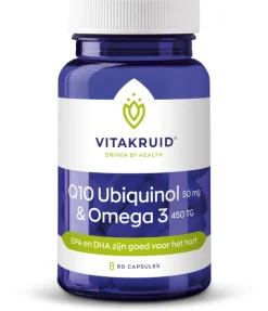 Clearance Vitakruid Q10 Ubiquinol 50 mg & Omega 3 450 TG