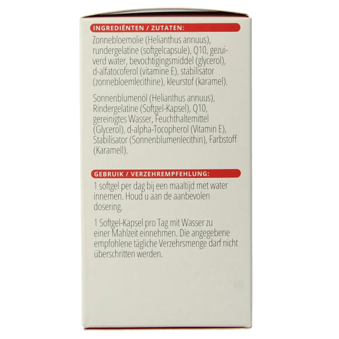 Vitals Q10 100 mg