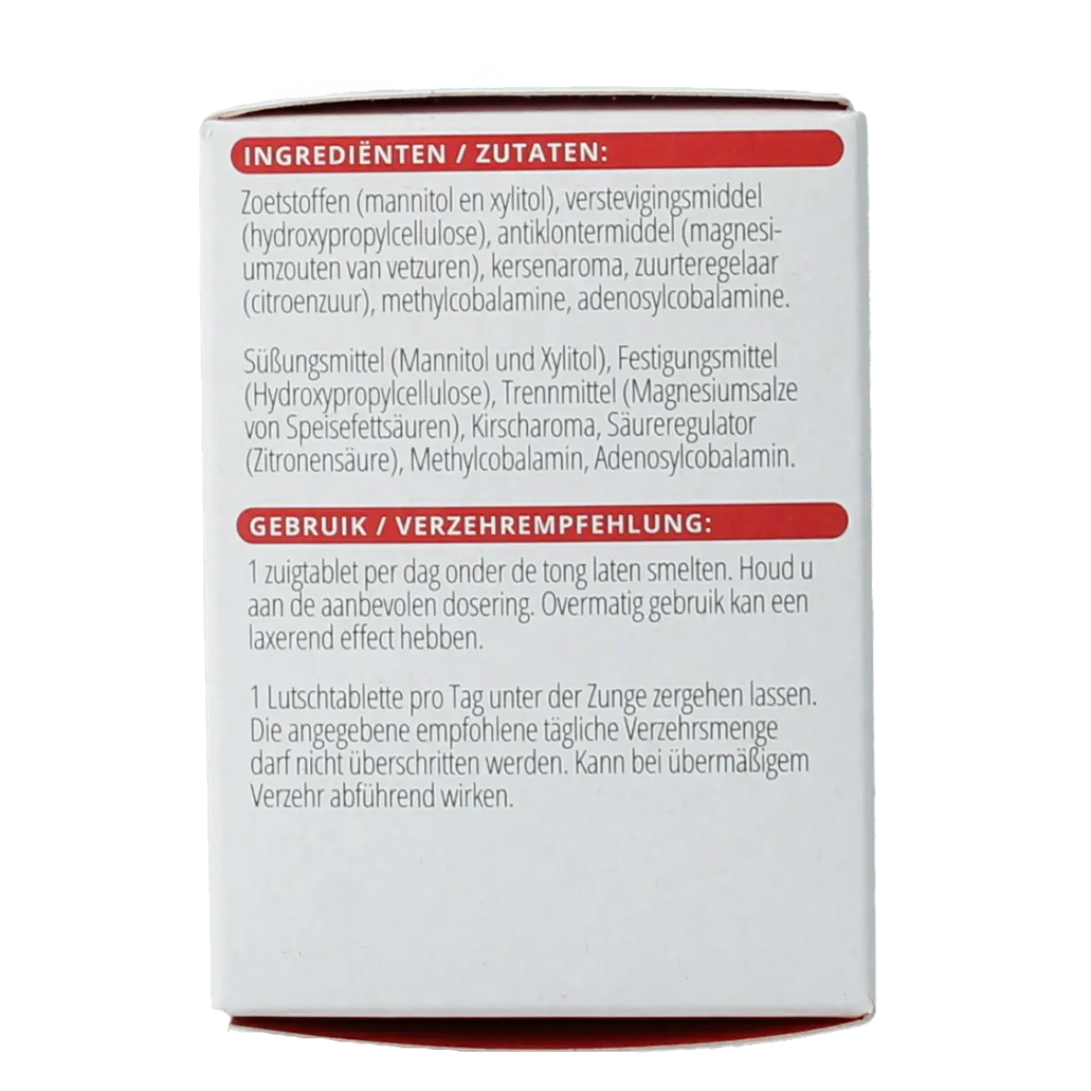 Sale Vitals Vitamine B12 2000 mcg