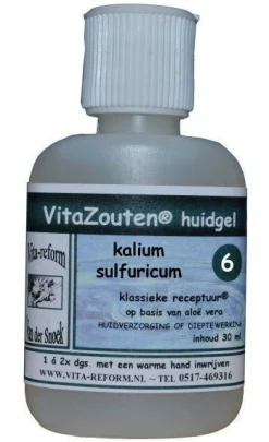 Discount Vitazouten Kalium sulfuricum huidgel nr. 06