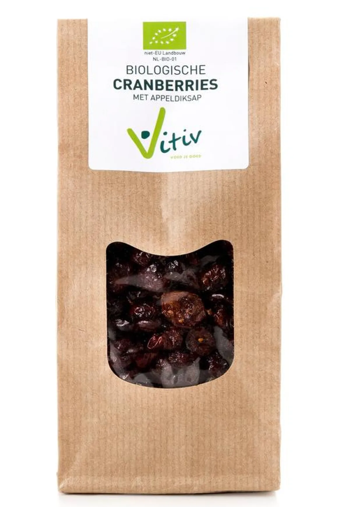 Vitiv Cranberries appeldiksap bio