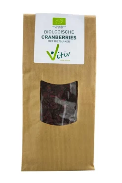 Vitiv Cranberries rietsuiker bio