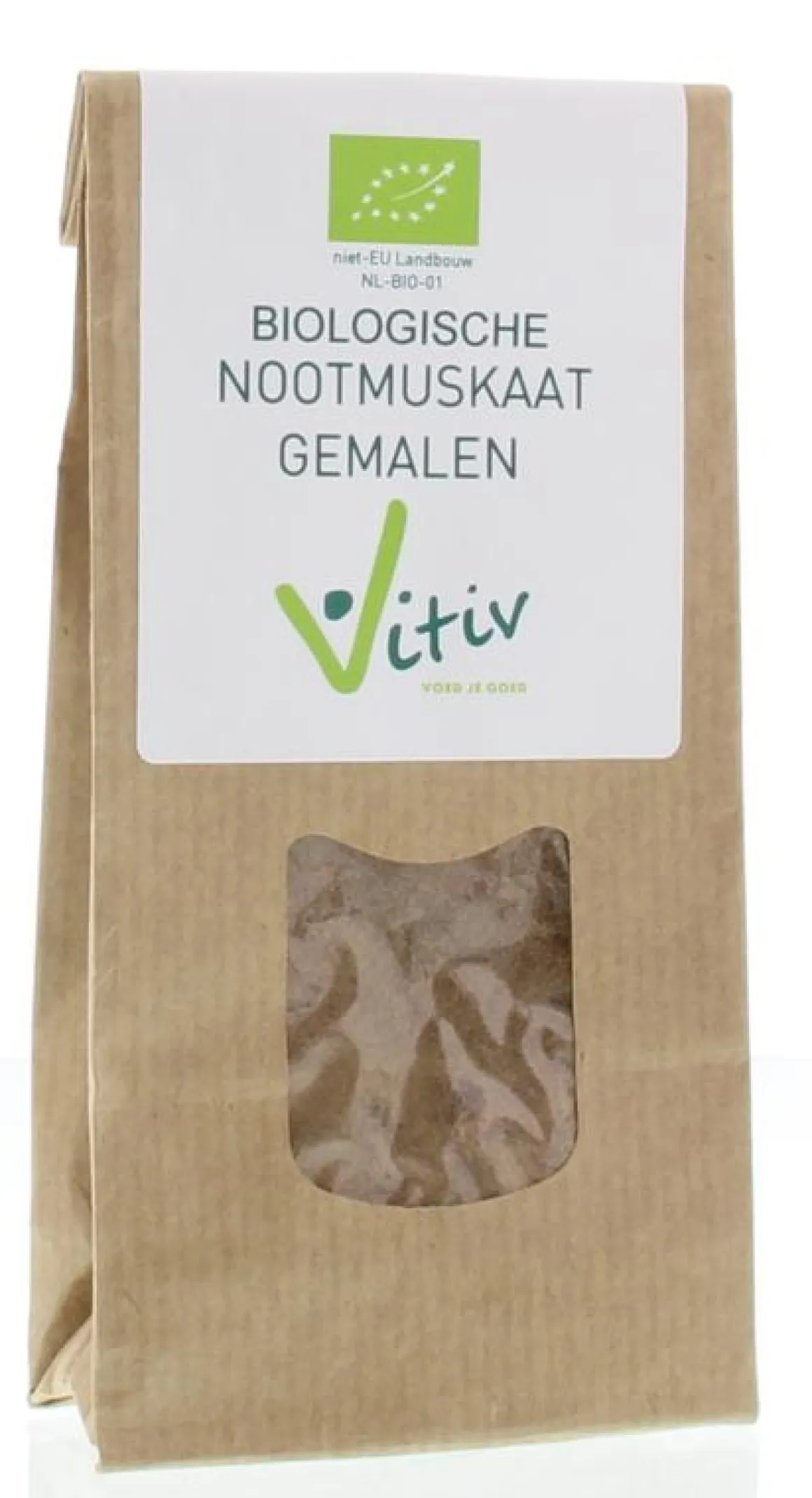 Vitiv Nootmuskaat gemalen bio